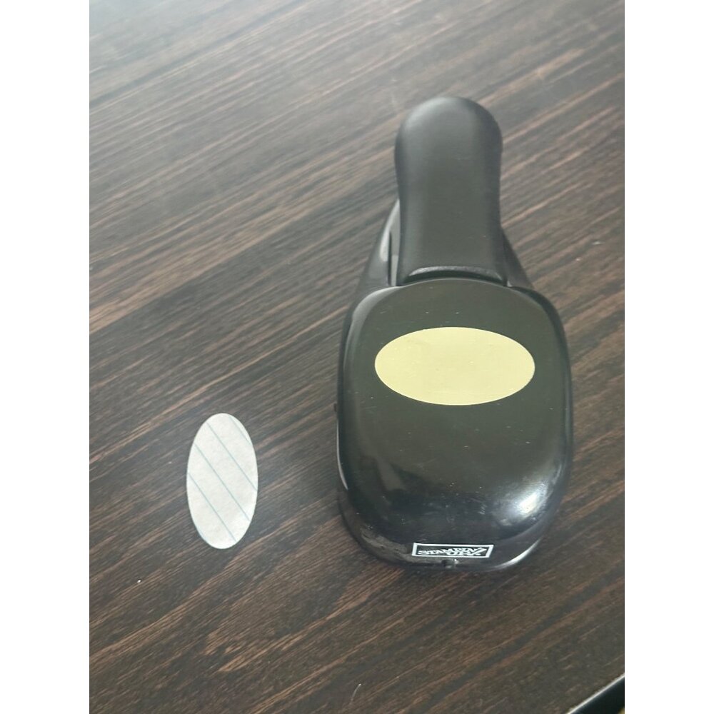 Stampin' Up oval window Whale Tail Punch‎ Paper Shapers EK Success